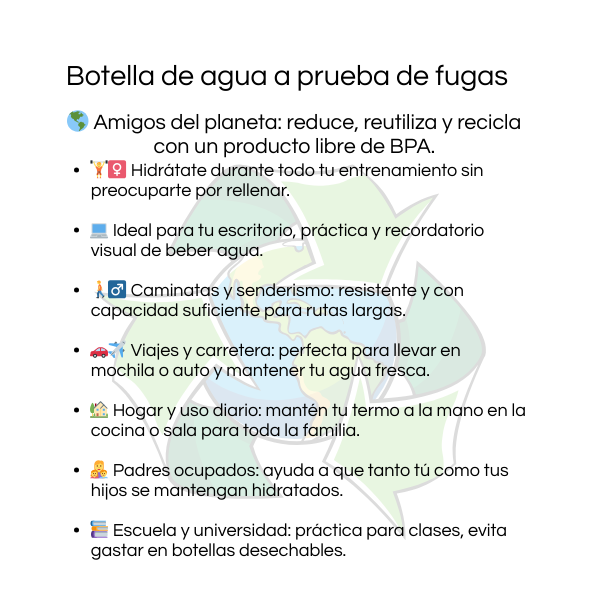 Botella de Agua 2 Litros Finita con Popote y Asa Portátil – Motivacional- Hidratación práctica y divertida