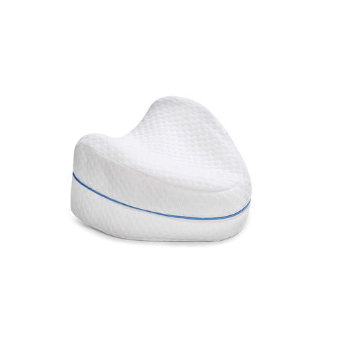 Almohada Ergonómica para Dormir de Lado | Espuma Viscoelástica,  Entrepierna con Diseño Curvo | Descanso Más Cómodo, Espuma Suave para Rodillas